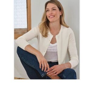 Abound Ivory Knit Top/ Cardigan